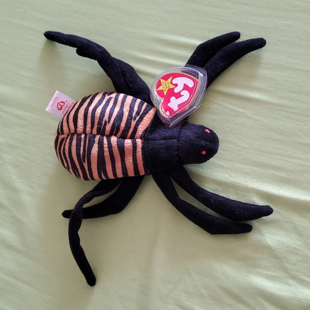 Vintage spinner the spider ty beanie baby